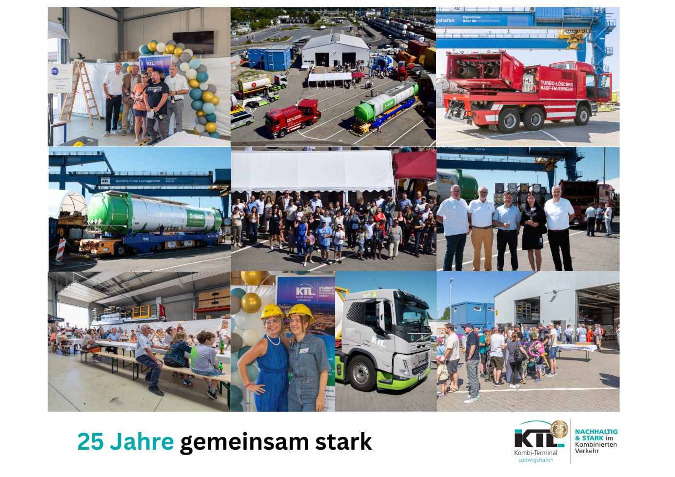 25 Jahre Kombiverkehrsterminal und KTL Ludwigshafen &#8211; ein besonderer Meilenstein